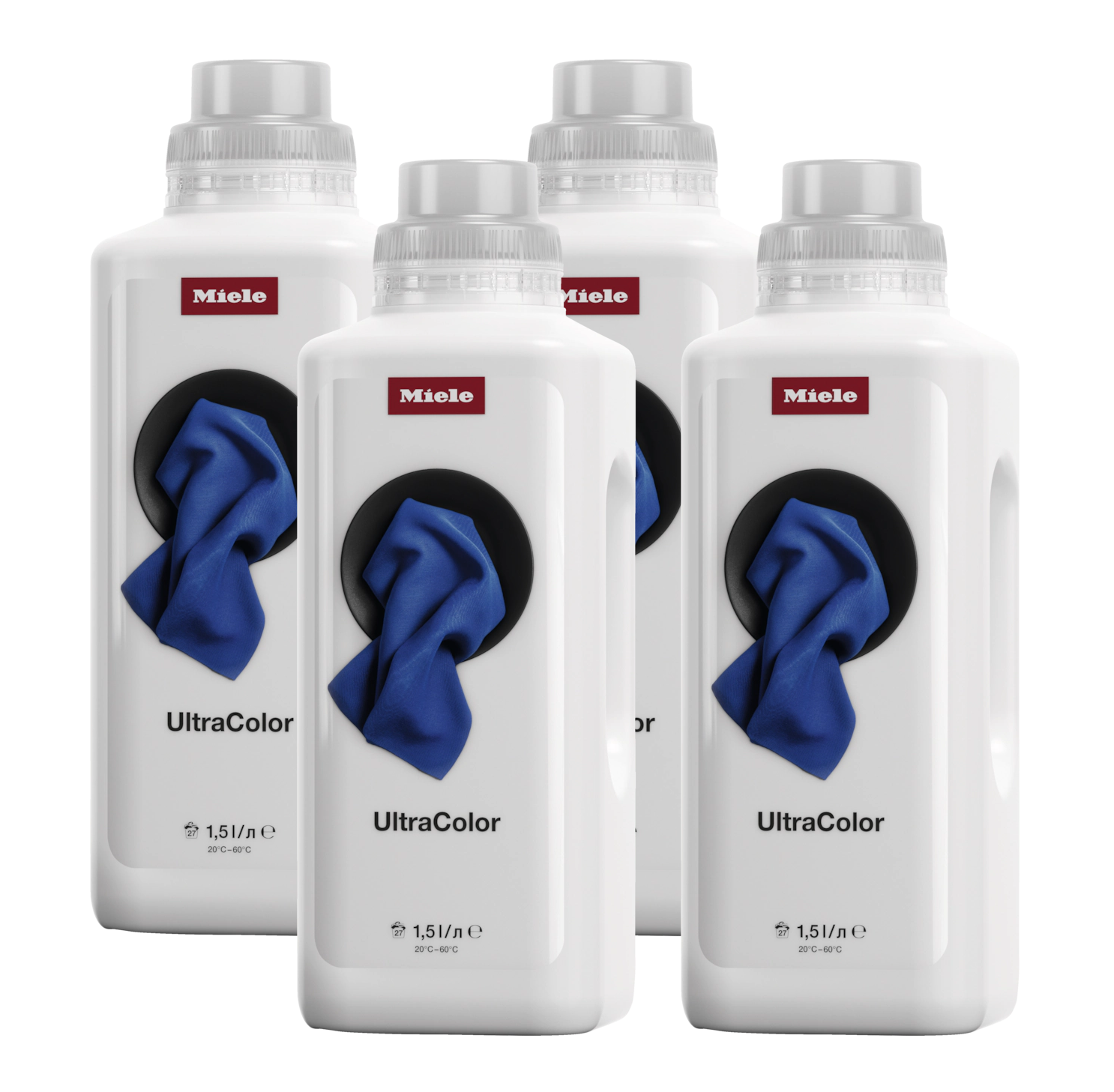 Набор для стирки цветного белья UltraColor Aqua WA UC 1501 L 1,5лх4 шт. Miele купить в Тольятти | Всегда в наличии! | Артикул 12647690 | Официальный сайт