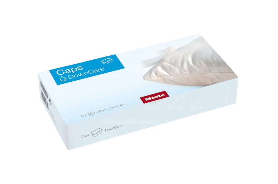 Средство для стирки изделий из пуха DownCare Caps,6 шт. Miele купить в Тольятти | Всегда в наличии! | Артикул 10756350 | Официальный сайт