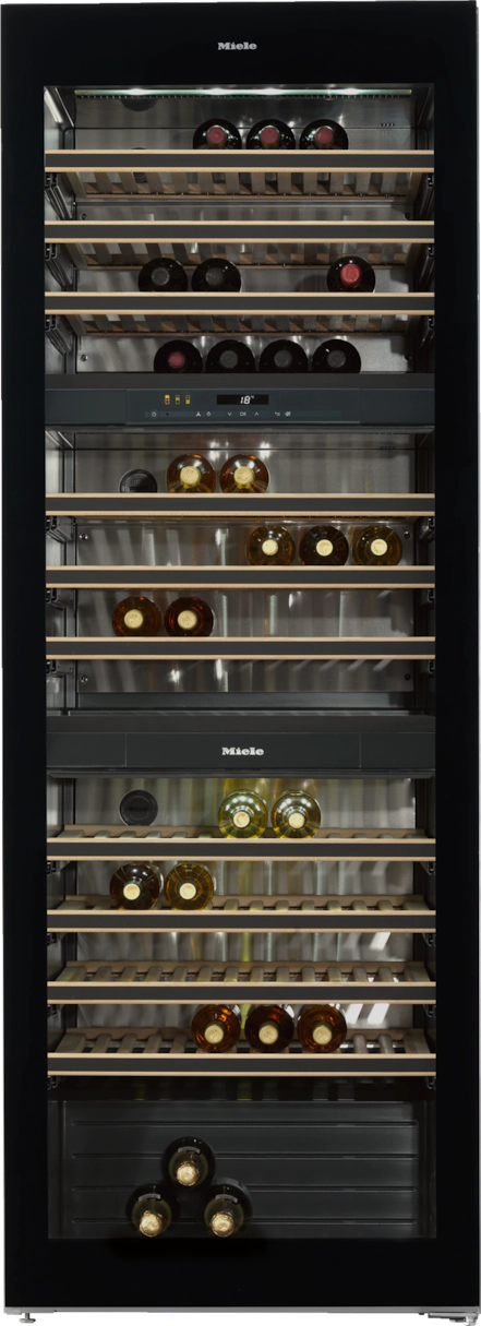 Миле Винный шкаф KWT 6833 SG черный Miele