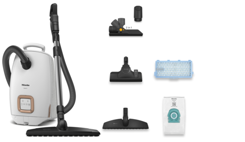 Миле Пылесос Guard L1 Parquet SUSF0 бриллиантовый белый Miele