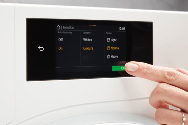 Управление M Touch  в стиральных машинах Miele