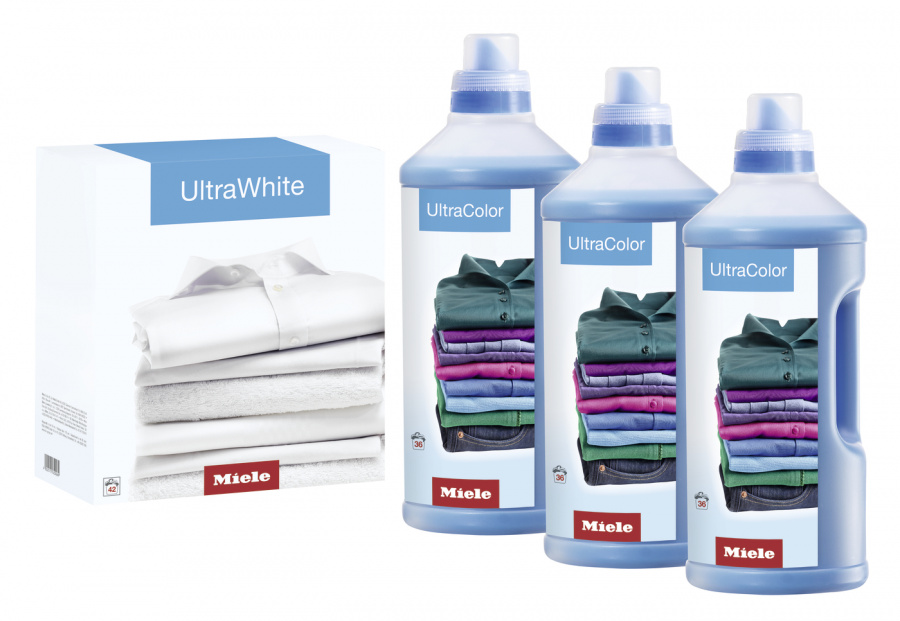 Набор моющих средств для стиральных машин 3хUltraColor + 1хUltraWhite Miele купить в Тольятти | Всегда в наличии! | Артикул 11347740 | Официальный сайт